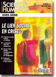 Couverture Hors-séries (ancienne formule) n°13 : Le lien social en crise ?