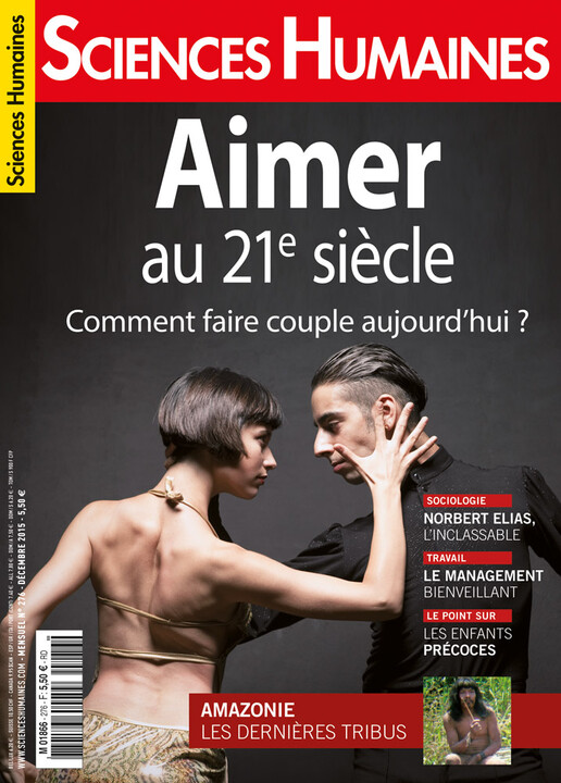 Couverture Mensuel Sciences Humaines n°276 : Aimer au 21e siècle Comment faire couple aujourd'hui ?