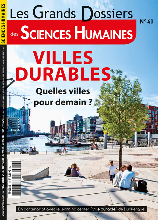 Couverture Grands Dossiers n°40 : Villes durables Quelles villes pour demain ?
