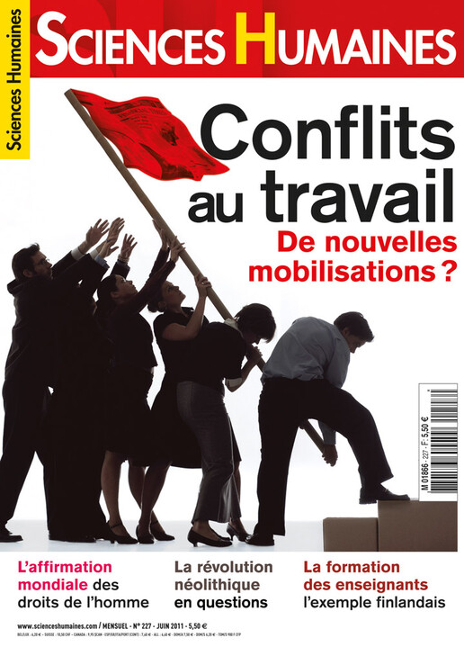 Couverture Mensuel Sciences Humaines n°227 : Conflits au travail