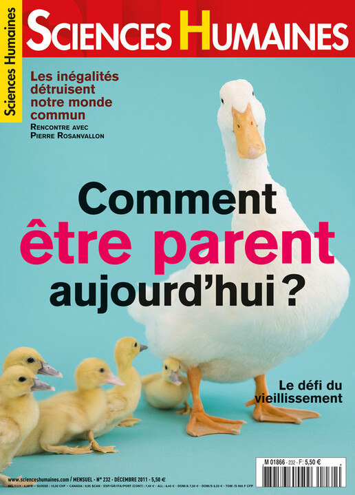 Couverture Mensuel Sciences Humaines n°232 : Comment être parent aujourd'hui ?