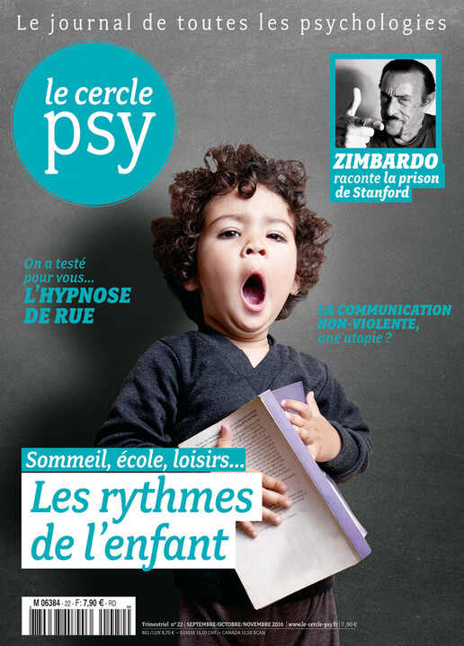 Couverture Cercle Psy n°22 : Les rythmes de l'enfant Sommeil, école, loisirs...