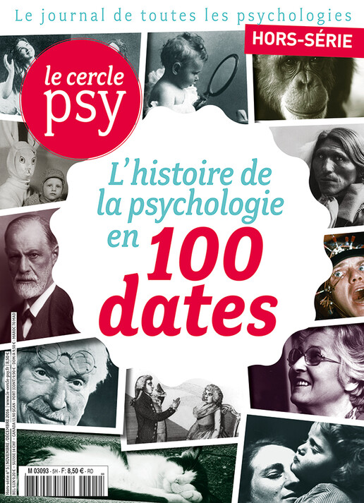 Couverture Hors-série Cercle Psy n°5 : L'histoire de la psychologie en 100 dates