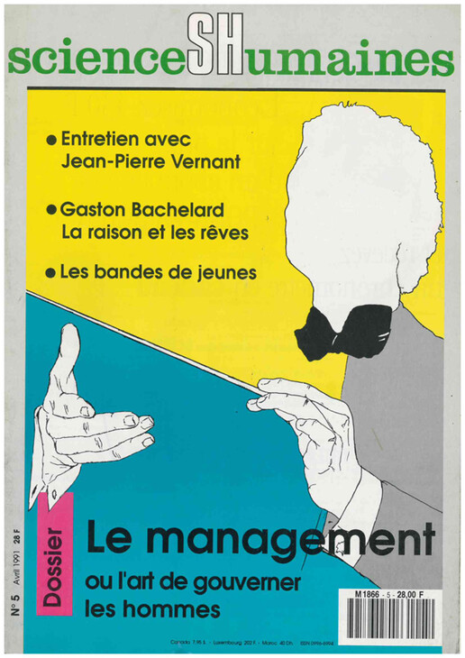 Couverture Mensuel Sciences Humaines n°5 : Le management ou l'art de gouverner les hommes