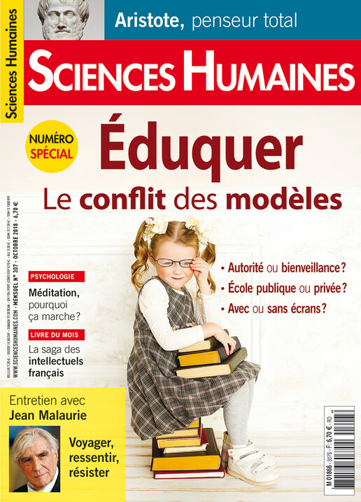 Couverture Mensuel Sciences Humaines n°307 : Éduquer, le conflit des modèles