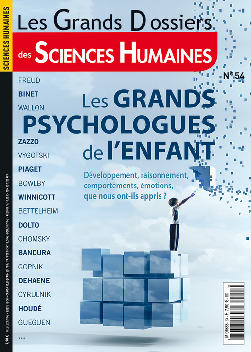 Couverture Grands Dossiers n°54 : Les grands psychologues de l'enfant