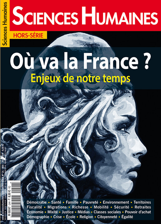 Couverture Hors-séries Sciences Humaines n°24 : Où va la France ? Enjeux de notre temps