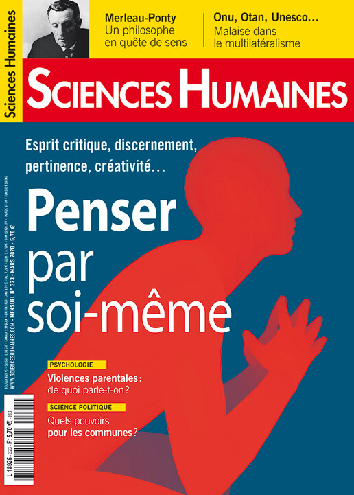 Couverture Mensuel Sciences Humaines n°323 : Penser par soi-même