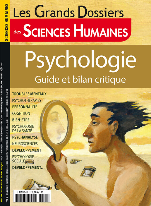 Couverture Grands Dossiers n°59 : Psychologie. Guide et bilan critique
