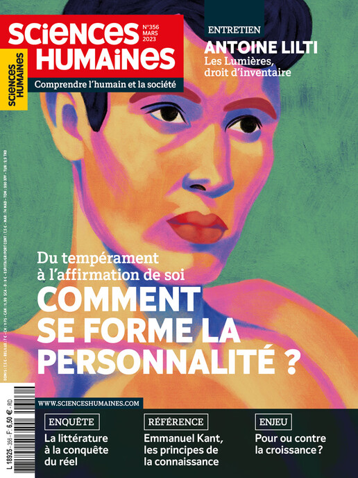 Couverture Mensuel Sciences Humaines n°356 : Comment se forme la personnalité ?