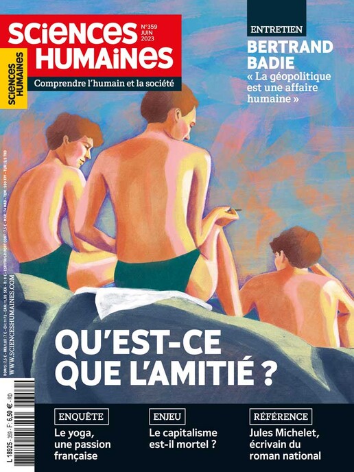 Couverture Mensuel Sciences Humaines n°359 : Qu'est-ce que l'amitié ?