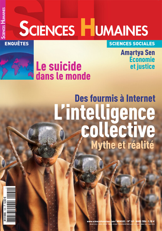 Couverture Mensuel Sciences Humaines n°169 : L'intelligence collective
