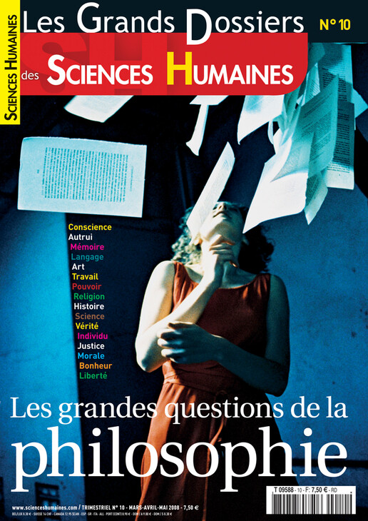 Couverture Grands Dossiers n°10 : Les grandes questions de la philosophie