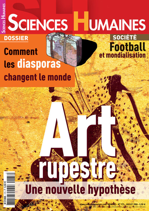 Couverture Mensuel Sciences Humaines n°173 : Art rupestre. Une nouvelle hypothèse