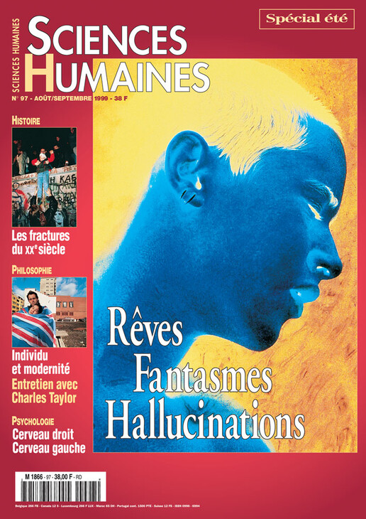 Couverture Mensuel Sciences Humaines n°97 : Rêves, fantasmes, hallucinations