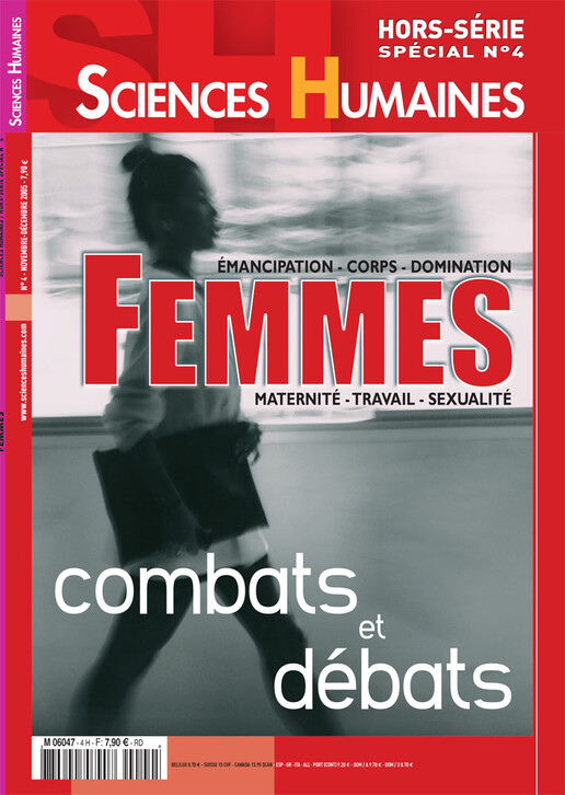 Couverture Hors-séries Sciences Humaines n°4 : Femmes, combats et débats