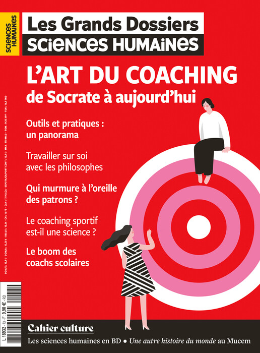 Couverture Grands Dossiers n°73 : L'art du coaching de Socrate à aujourd'hui
