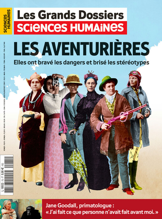 Couverture Grands Dossiers n°75 : Les aventurières Elles ont bravé les dangers et brisé les stéréotypes