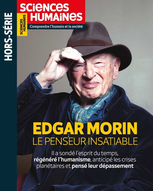 Couverture Hors-séries Sciences Humaines n°30 : Edgar Morin, le penseur insatiable