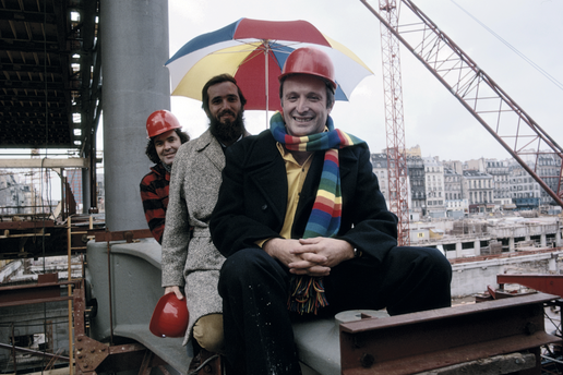 photo illustrant l'article Le Centre Beaubourg est né