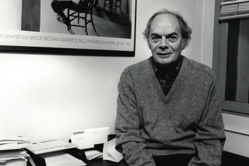 Claude Lefort en 1996 © LOUIS MONIER.ALL RIGHTS RESEERVED 2024/BRIDGEMAN