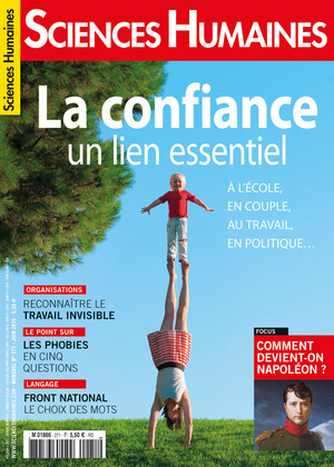 Couverture Mensuel Sciences Humaines n°271 : La confiance, un lien essentiel