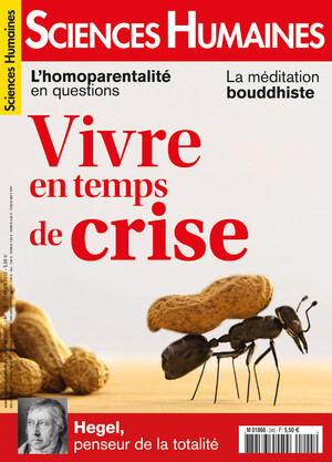 Couverture Mensuel Sciences Humaines n°245 : Vivre en temps de crise
