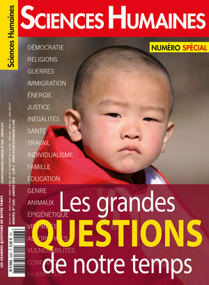 Couverture Mensuel Sciences Humaines n°266 : Les grandes questions de notre temps