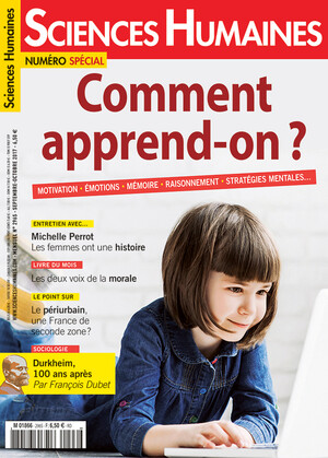Couverture Mensuel Sciences Humaines n°296 : Comment apprend-on ?