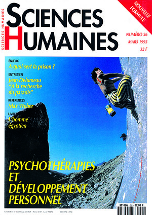 Couverture Mensuel Sciences Humaines n°26 : Psychothérapies et développement personnel