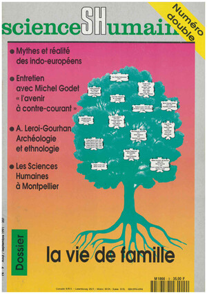 Couverture Mensuel Sciences Humaines n°9 : La vie de famille