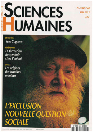 Couverture Mensuel Sciences Humaines n°28 : L'exclusion, nouvelle question sociale