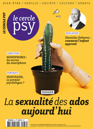 Couverture Cercle Psy n°33 : La sexualité des ados aujourd'hui