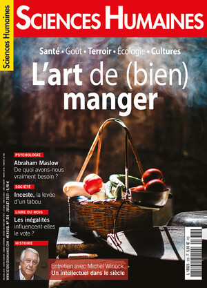 Couverture Mensuel Sciences Humaines n°338 : L'art de (bien) manger