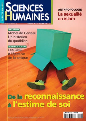 Couverture Mensuel Sciences Humaines n°131 : De la reconnaissance à l'estime de soi