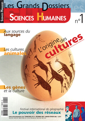 Couverture Grands Dossiers n°1 : L'Origine des Cultures