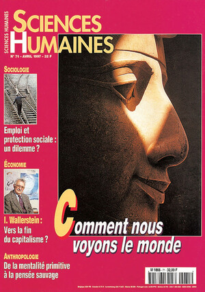 Couverture Mensuel Sciences Humaines n°71 : Comment nous voyons le monde